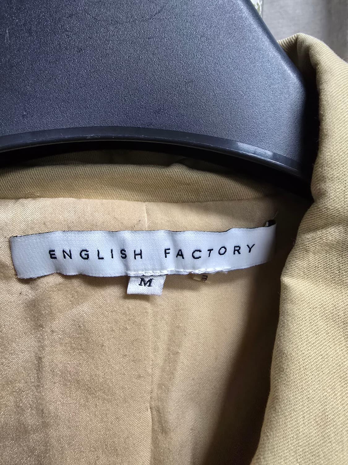 ENGLISH FACTORY 원피스형 트렌치코트 상품이미지4