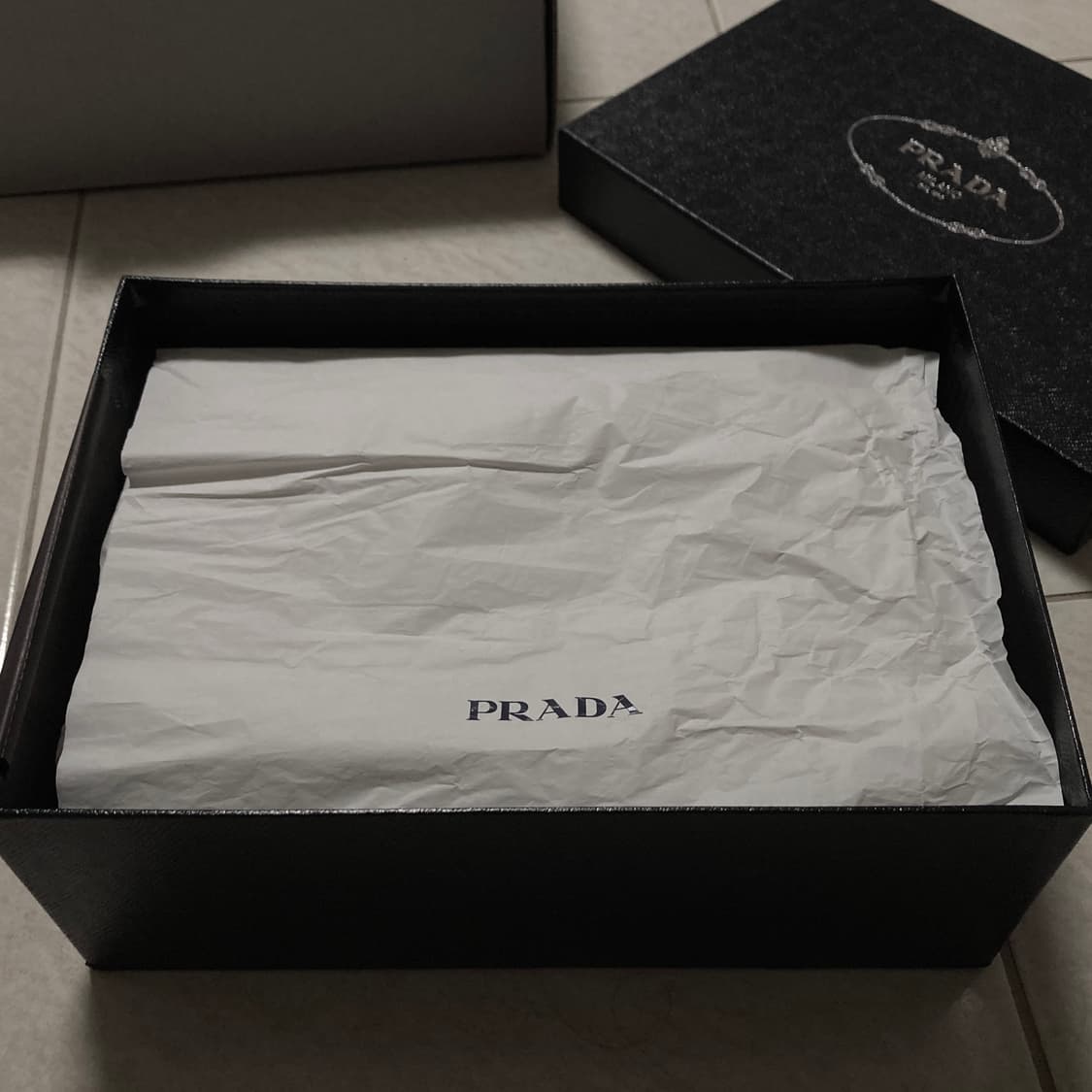 프라다 로퍼 더비슈즈 블랙 5사이즈 상품이미지8