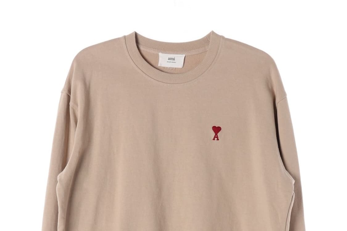 AMI 알렉산드르 마티우시 스몰 하트 로고 맨투맨 M 상품이미지3