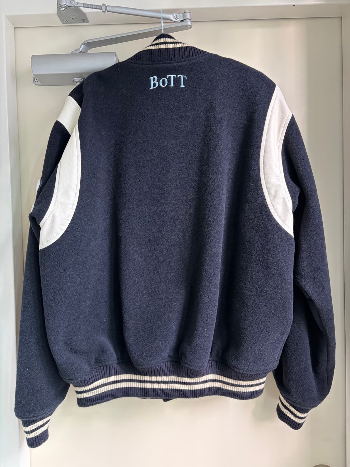 Bott teddy varsity jacket 상품이미지2