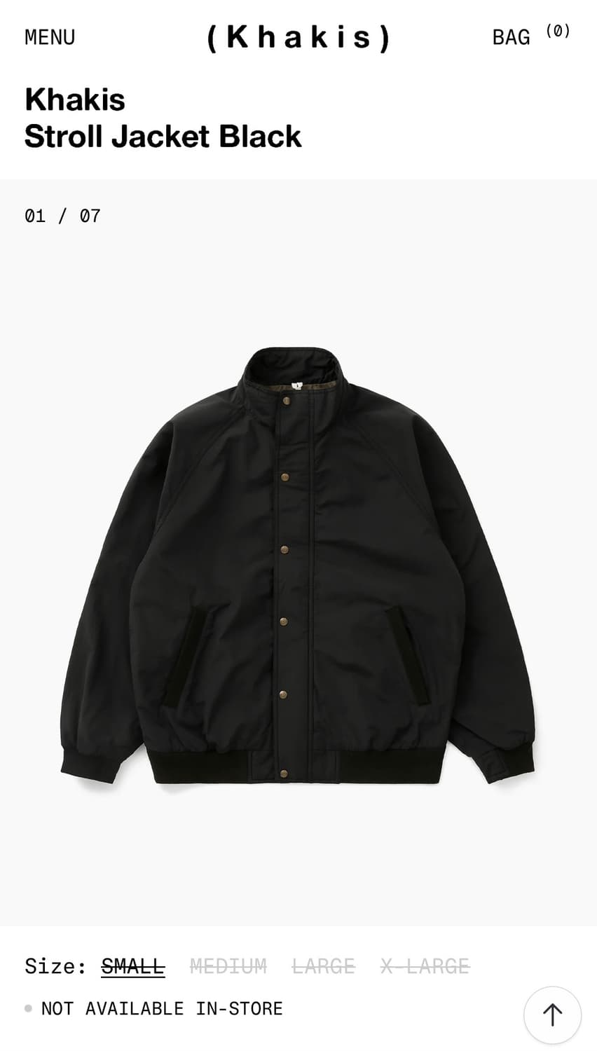구해요) khakis카키스 스트롤 자켓 상품이미지1