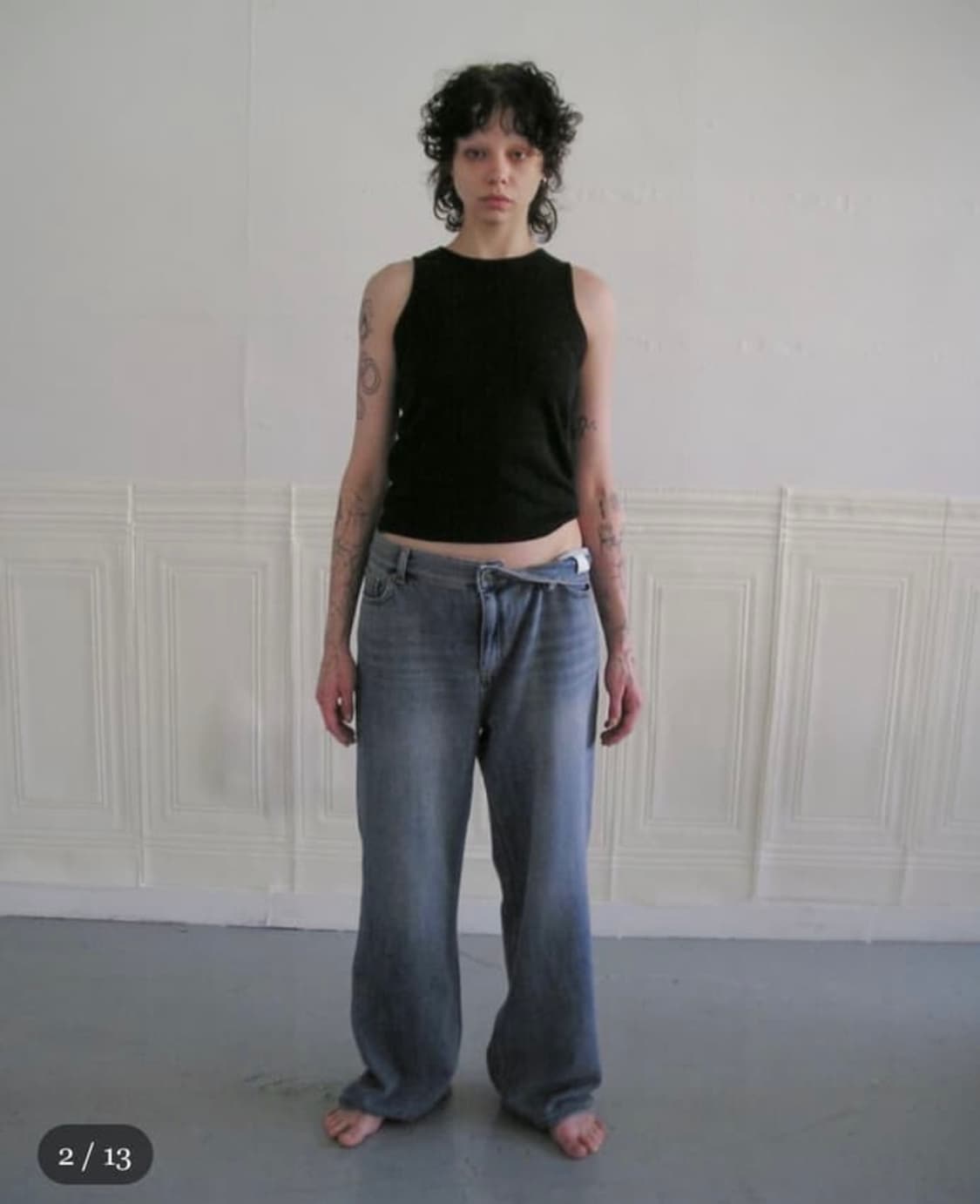 에옹쓰 25fw denim pants 상품이미지1