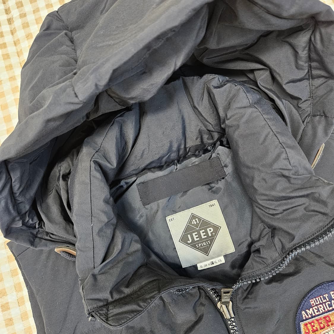 지프 오리털 패딩 베스트 조끼 남자100 상품이미지2