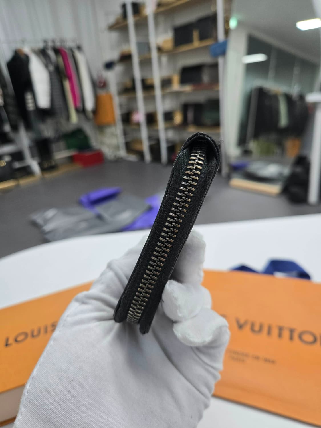 [A급컨디션] 루이비통 이클립스 지퍼 장지갑 상품이미지3