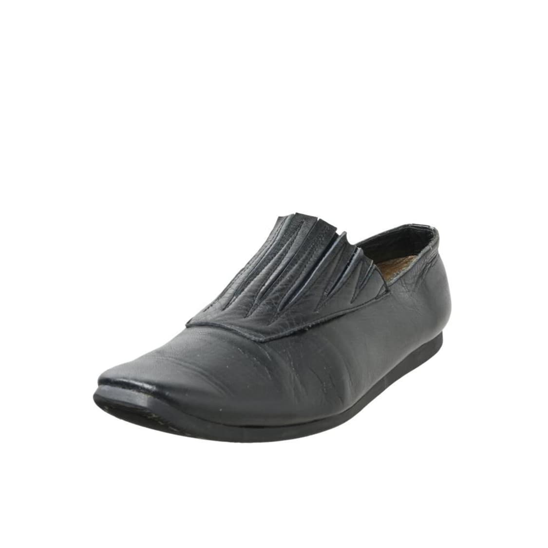 요지 야마모토 와이즈 컴퍼니 가죽 플랫슈즈 상품이미지1