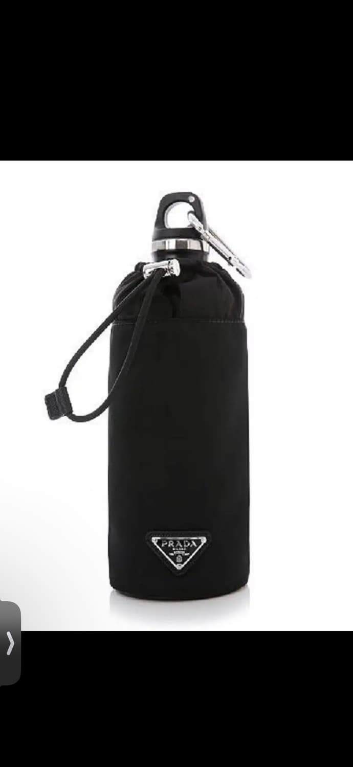 프라다 삼각로고 파우치 스테인리스 텀블러 500ML 블랙 상품이미지1