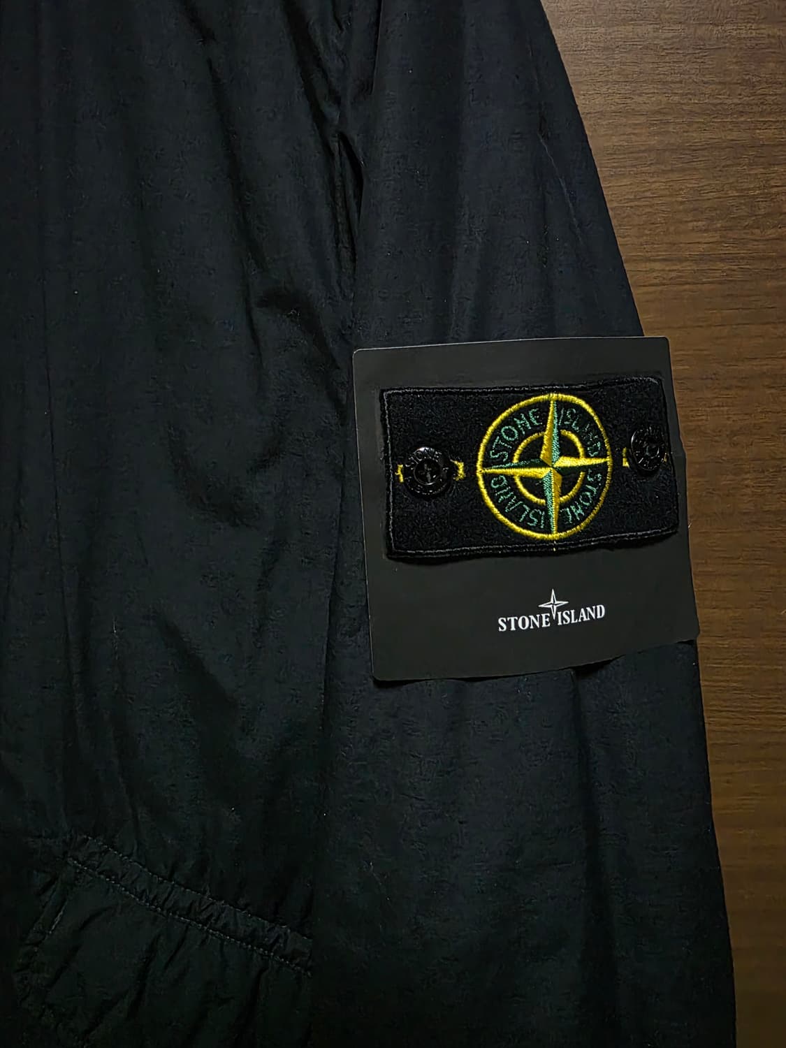 스톤아일랜드 나슬란 와트로자켓 블랙 L 상품이미지2