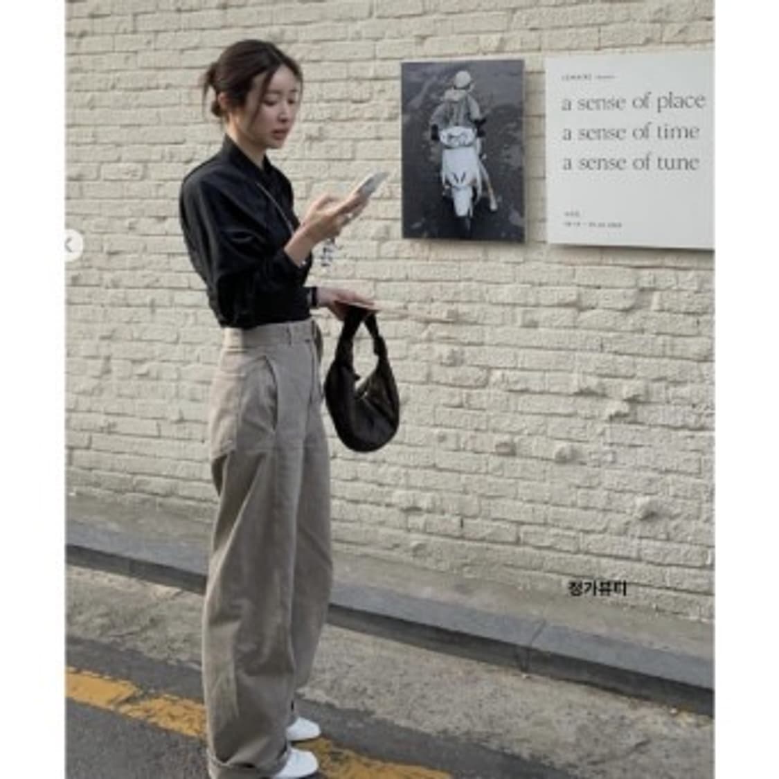 르메르 포춘백 미니 다크초코 (그레인레더) 정품 상품이미지10