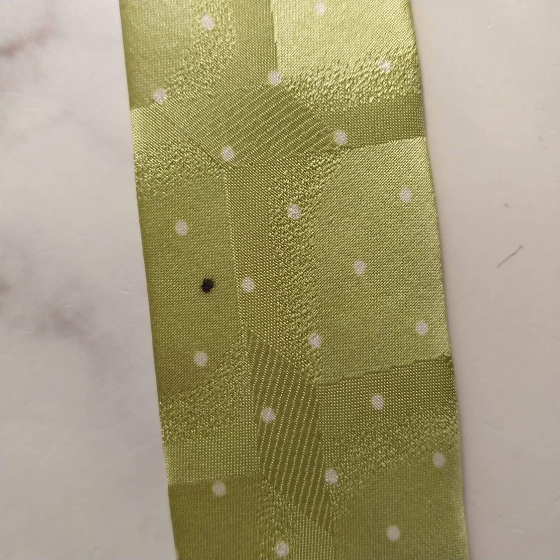 발망 실크 미니 도트 지오메트릭 넥타이 9.8cm A+~A등급 K1601 상품이미지10