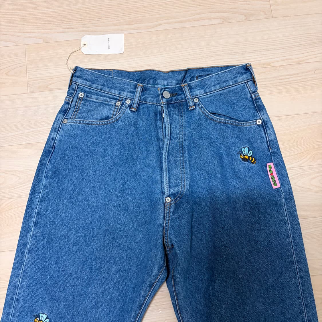 새상품) 오디너리 핏츠 x Balansa 데님 팬츠 30 상품이미지2