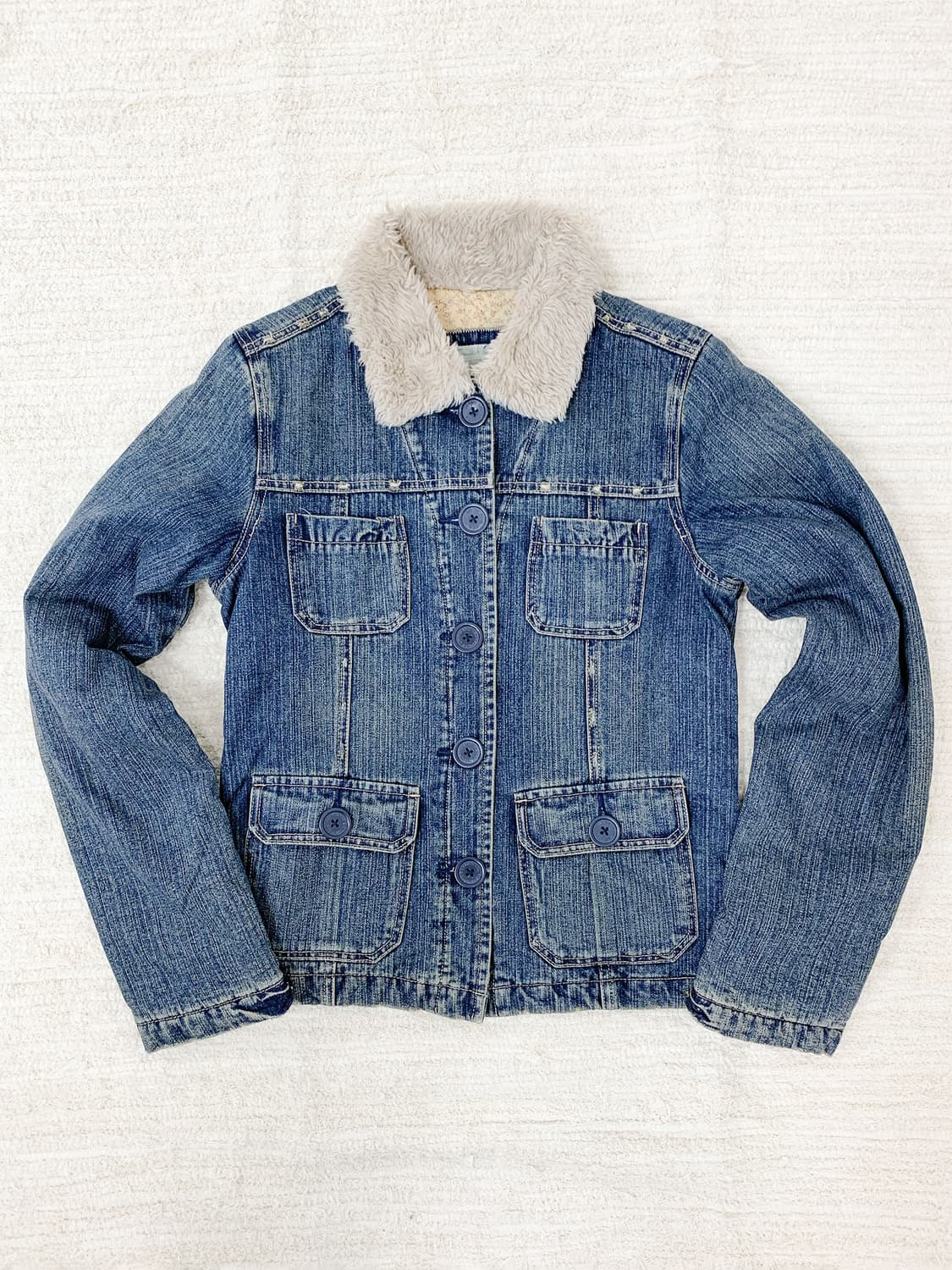 Abercrombie & Fitch Brand Denim Jacket 상품이미지1