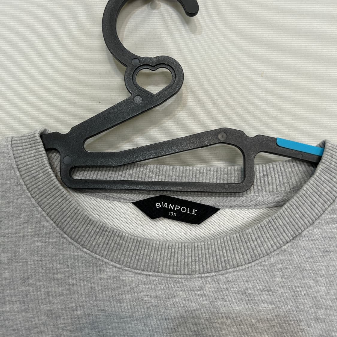 빈폴 빅로고 맨투맨 105 그레이 상품이미지2