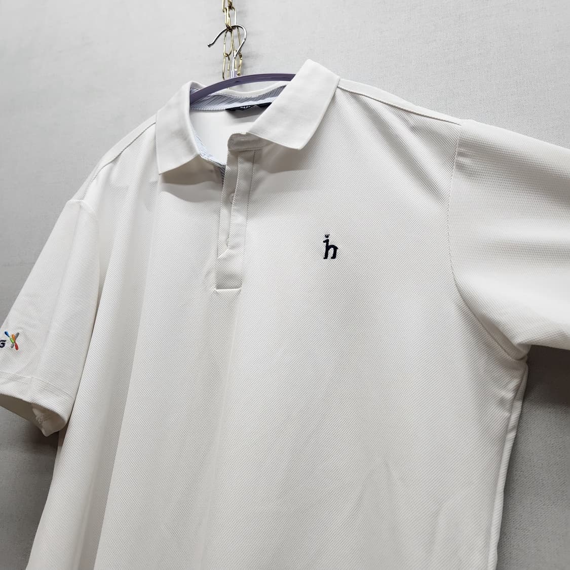 헤지스 골프 로고자수 반팔카라 105(XL) 상품이미지3