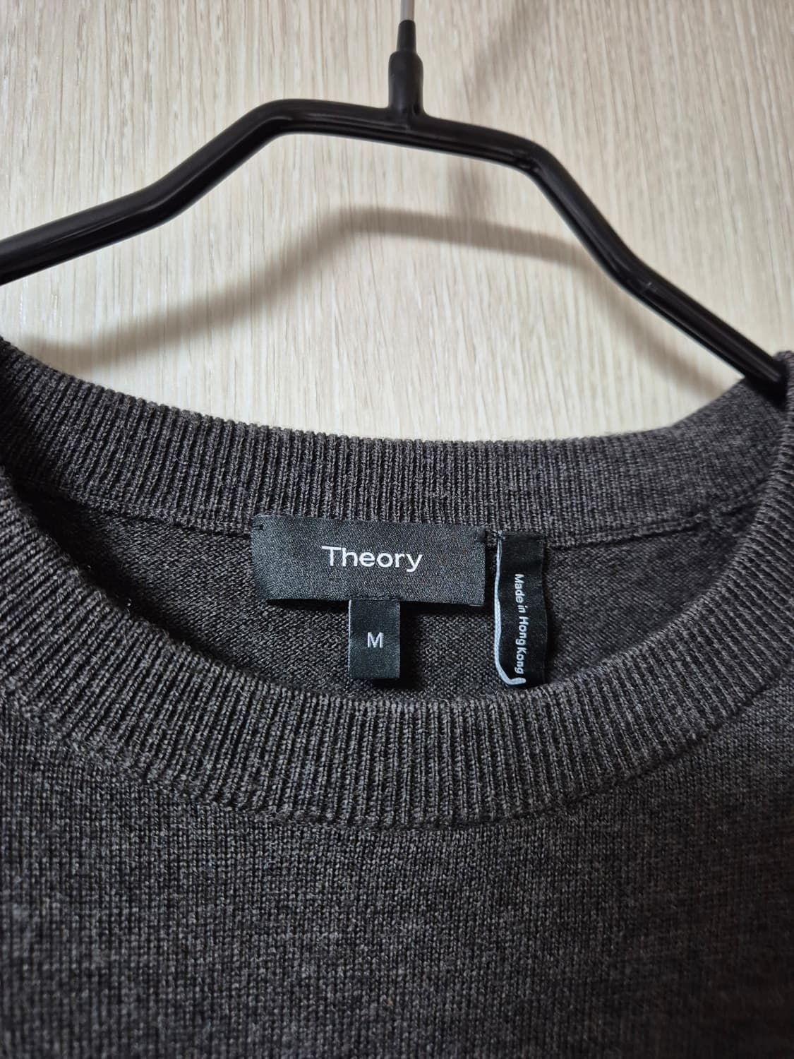Theory 띠어리 남성 니트 M  스웨터 메리노울 니트 상품이미지4