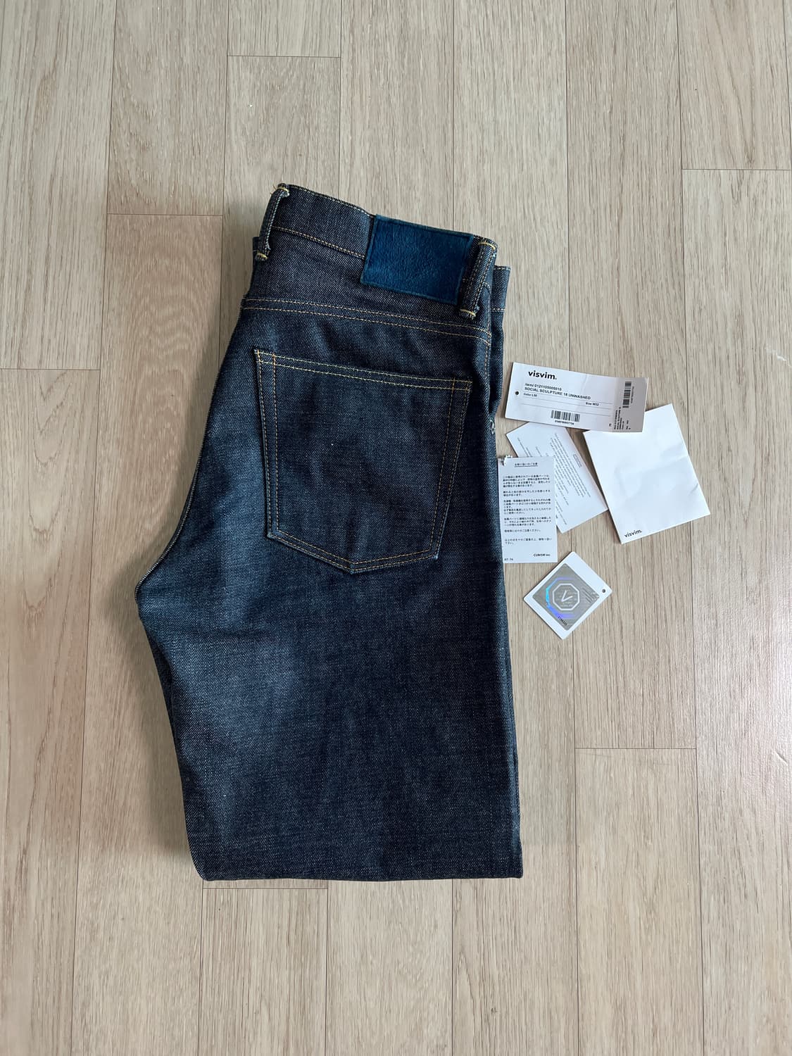 visvim social sculpture unwashed 32/30 상품이미지2