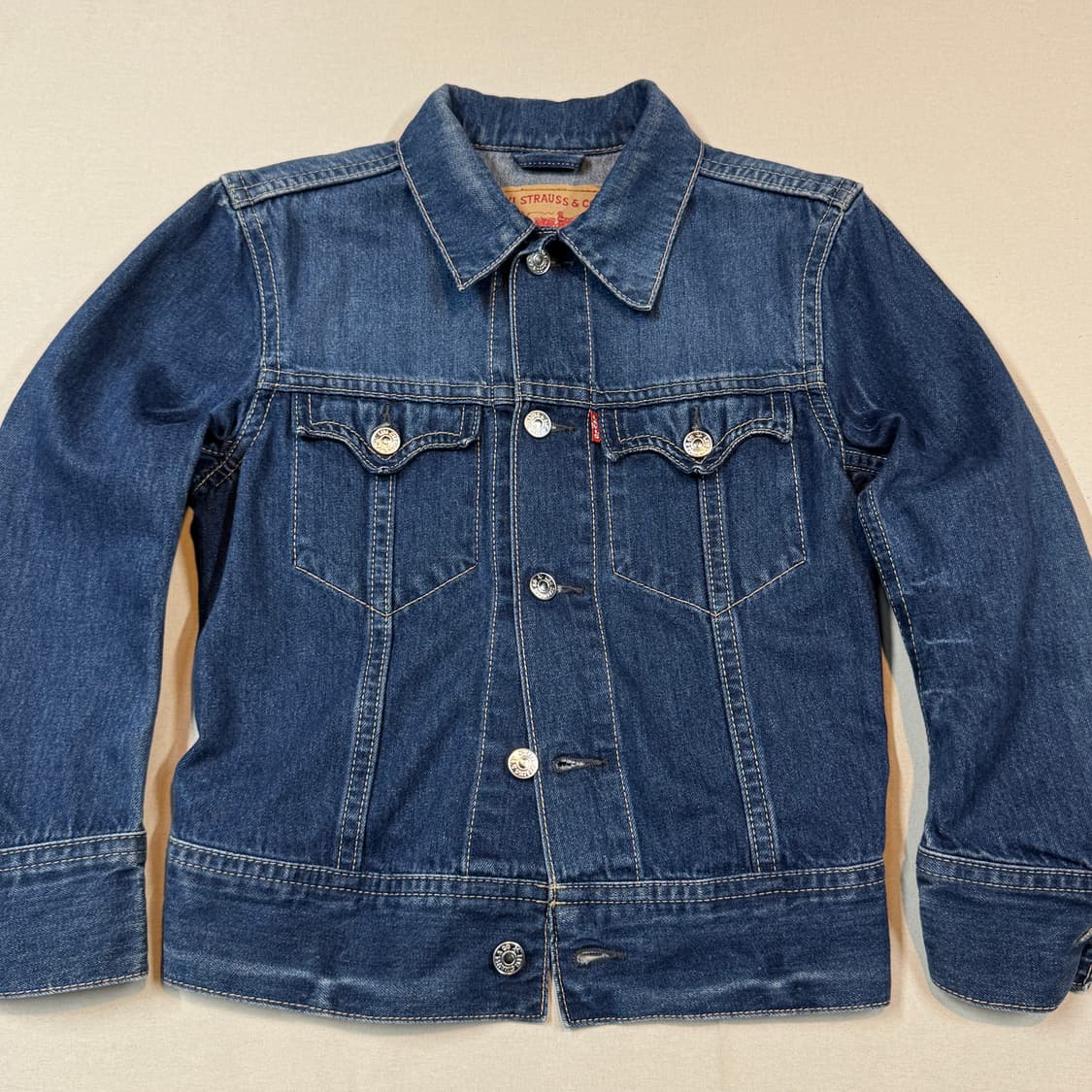S) 리바이스 아이코닉 데님자켓 TYPE 1 진청 데님 청자켓 상품이미지2