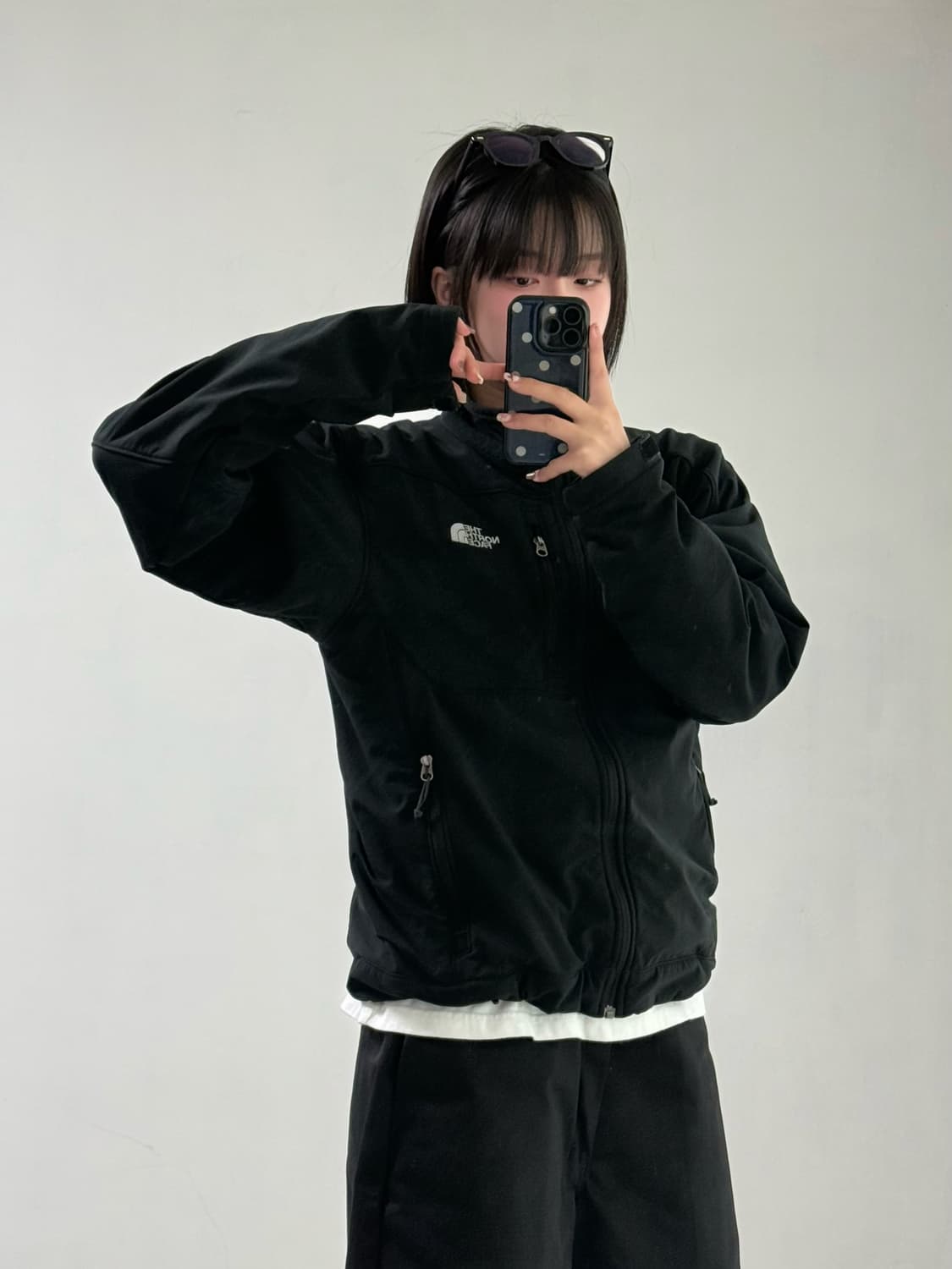 노스페이스 블랙 집업 상품이미지2