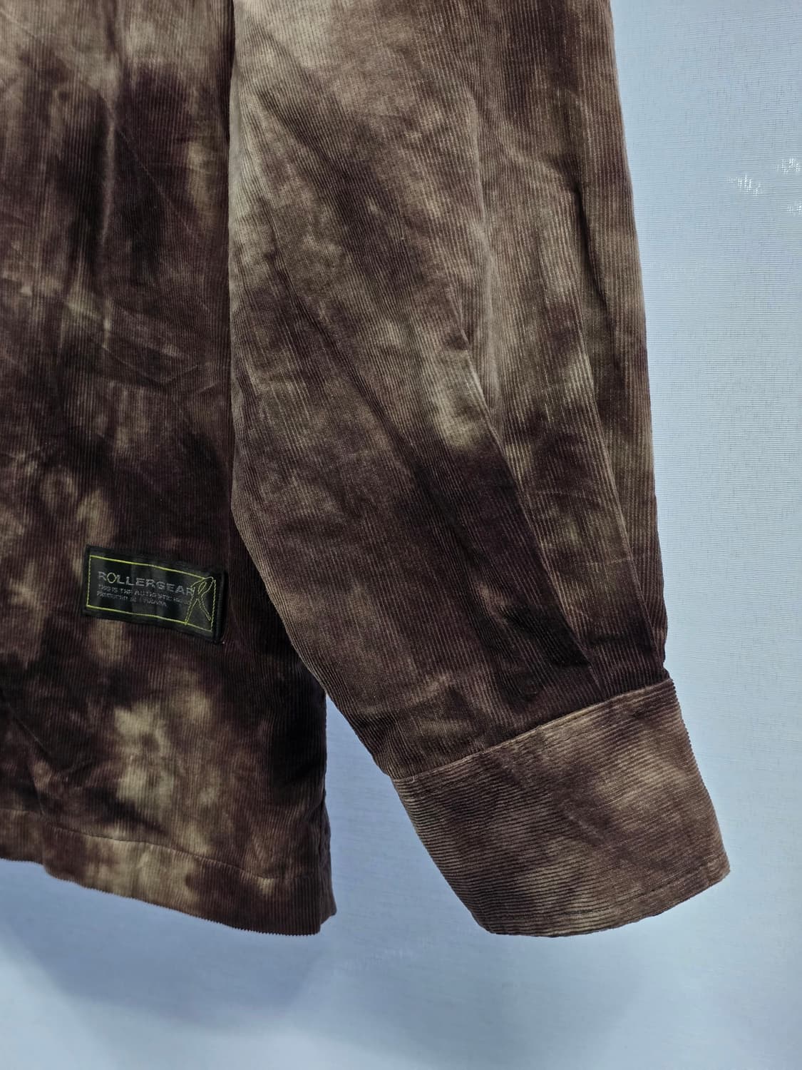 RollerGear 롤러기어 브라운 타이 다이 코듀로이 자켓 상품이미지3