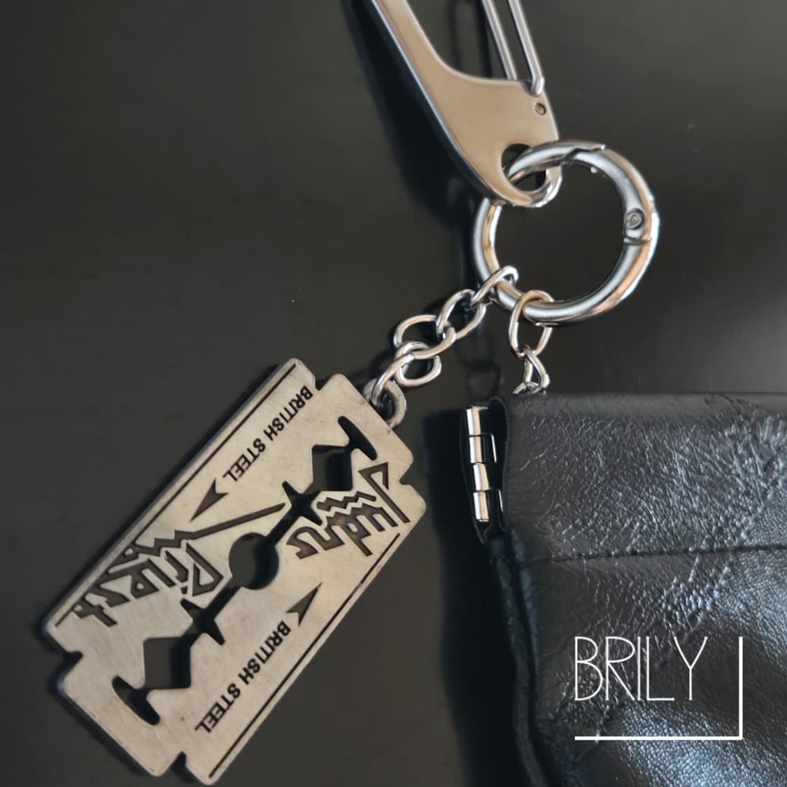 [Unisex] LAY 빈티지 월렛 팬던트 키링 열쇠고리 상품이미지2