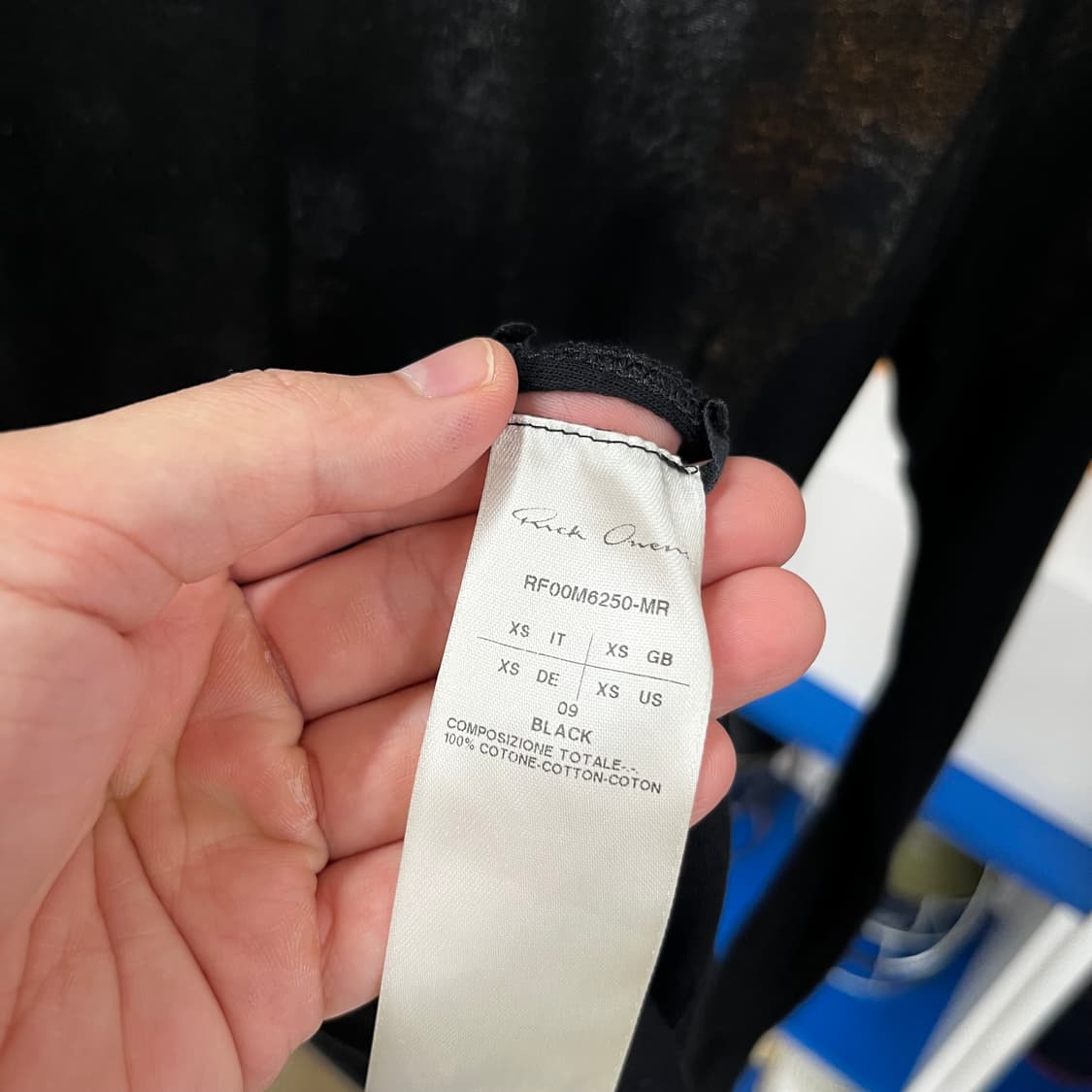 릭오웬스 우먼 롱슬리브 XS 상품이미지5