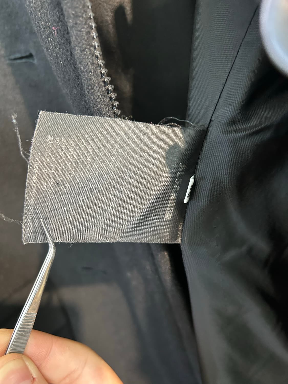 00s 질 샌더 울 캐시미어 블렌드 집업 코트 상품이미지6