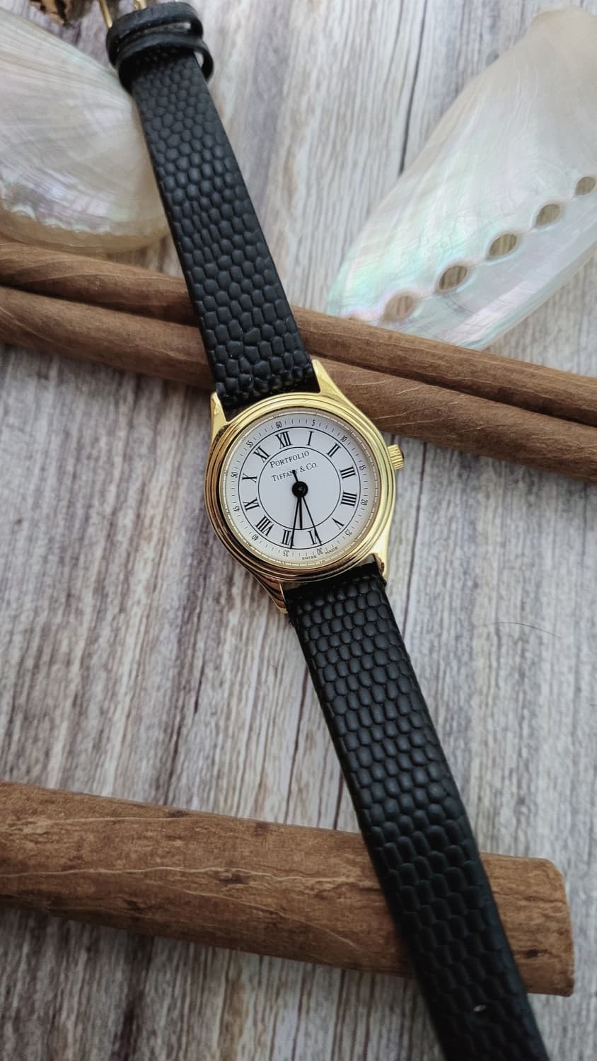 [연말세일] 정품 티파니 포트폴리오 쿼츠 시계 상품이미지5