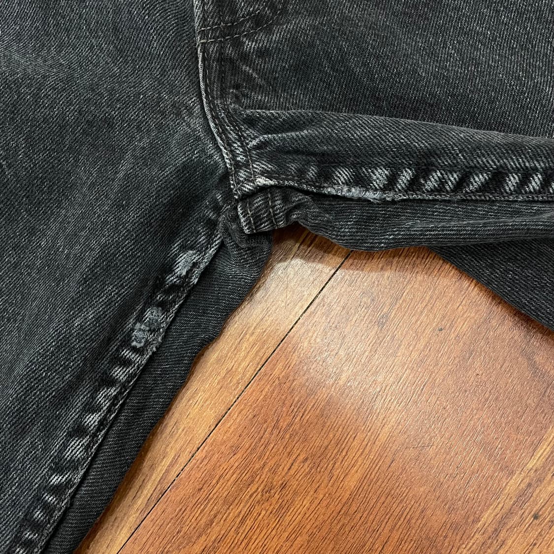 여성 리바이스 501 USA 흑청바지 상품이미지5