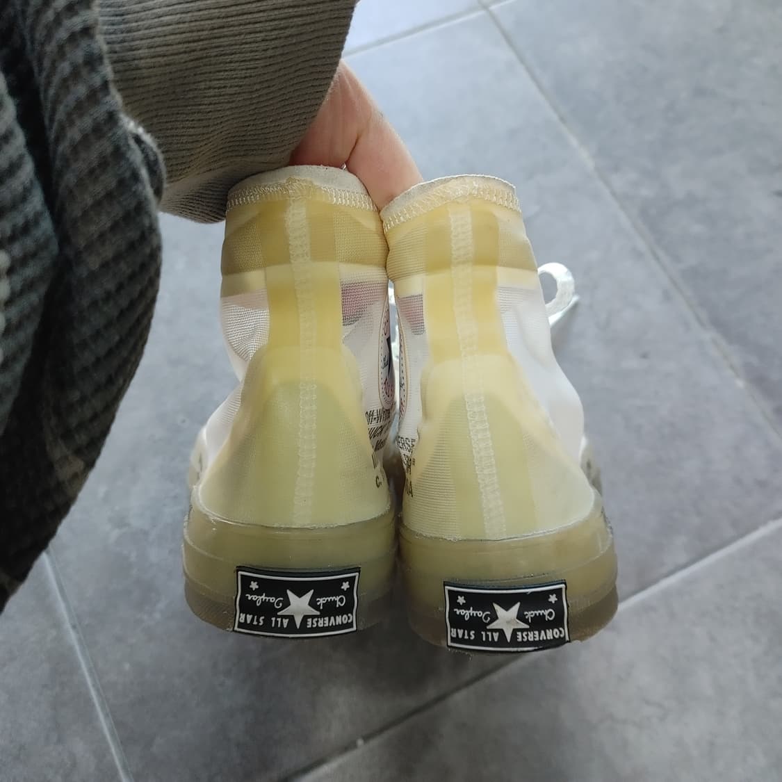 225 컨버스 여성 척70 벌커나이즈드 하이탑 스니커즈 상품이미지5