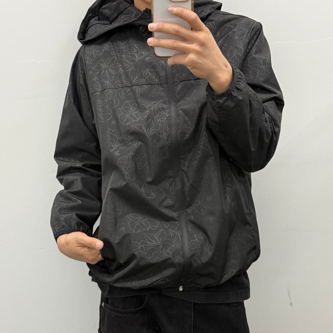 노네임 문앙 바람막이  상품이미지1