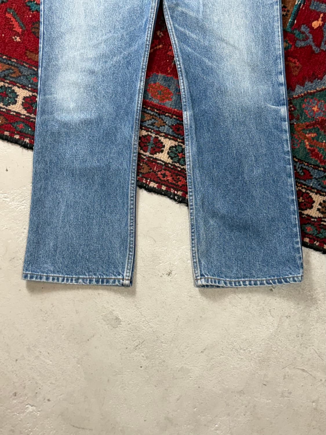 90's USA Made 빈티지 리바이스 517 오렌지탭 부츠컷 데님 상품이미지7