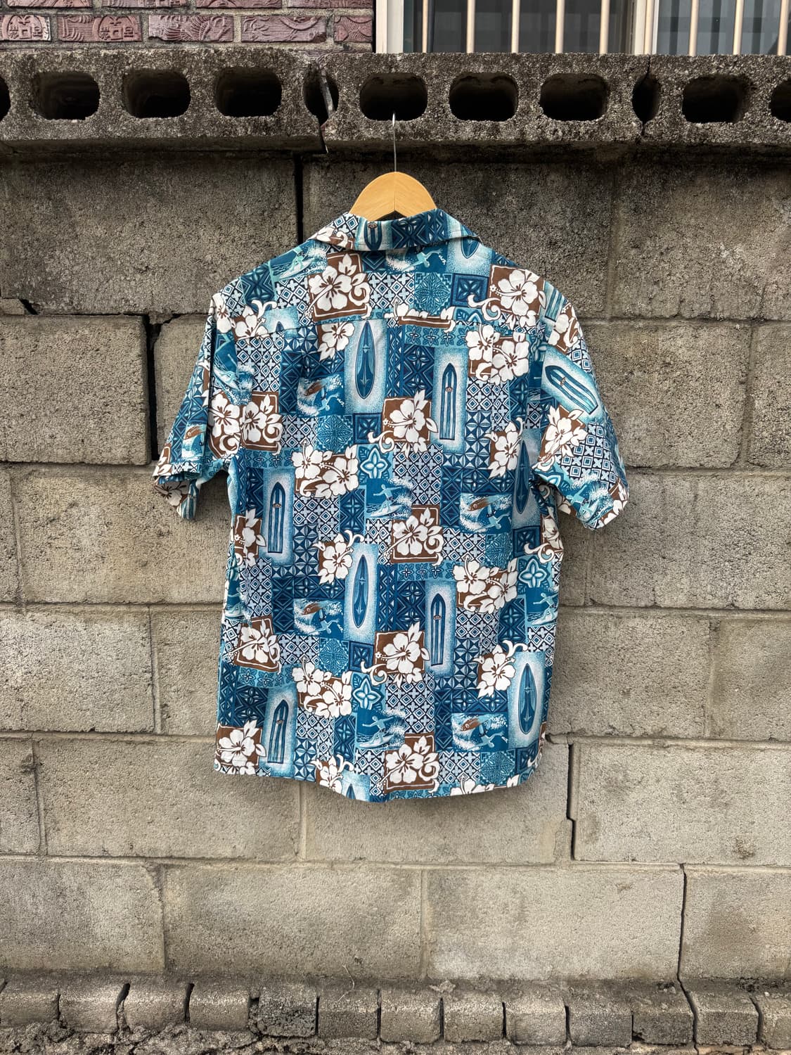 90s kalena fashions 빈티지 서핑보드 하와이안 셔츠 m 상품이미지2