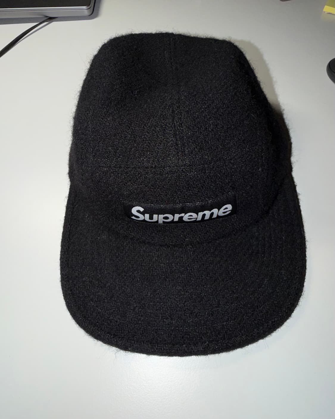 슈프림 니트 캠프캡 블랙 상품이미지1