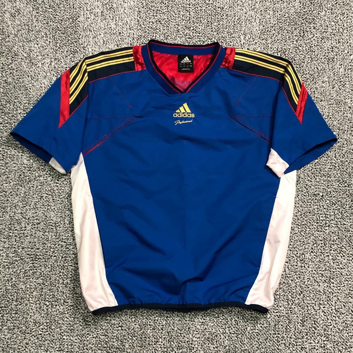 아디다스 제펜 프로페셔널 블록코어 반팔 웜업 상품이미지1