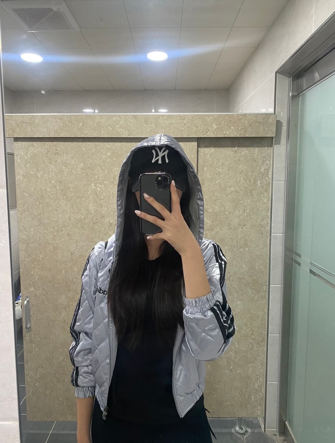 [Adidas] 아디다스 빈티지 실버 점퍼 상품이미지9