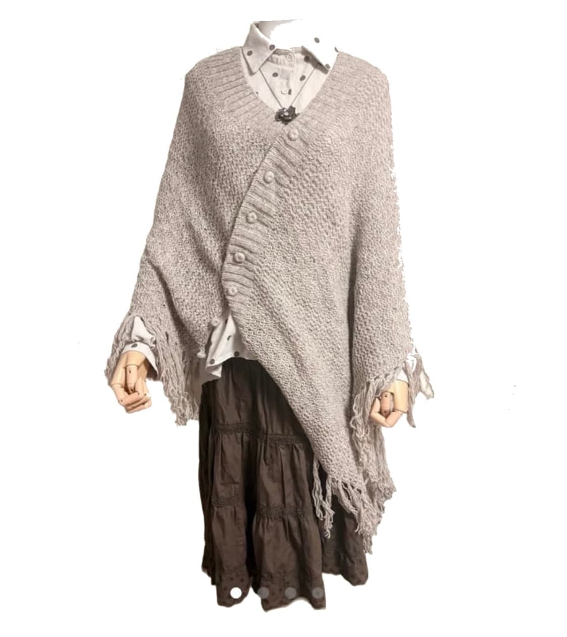 Asymmetric Knit Set 상품이미지1