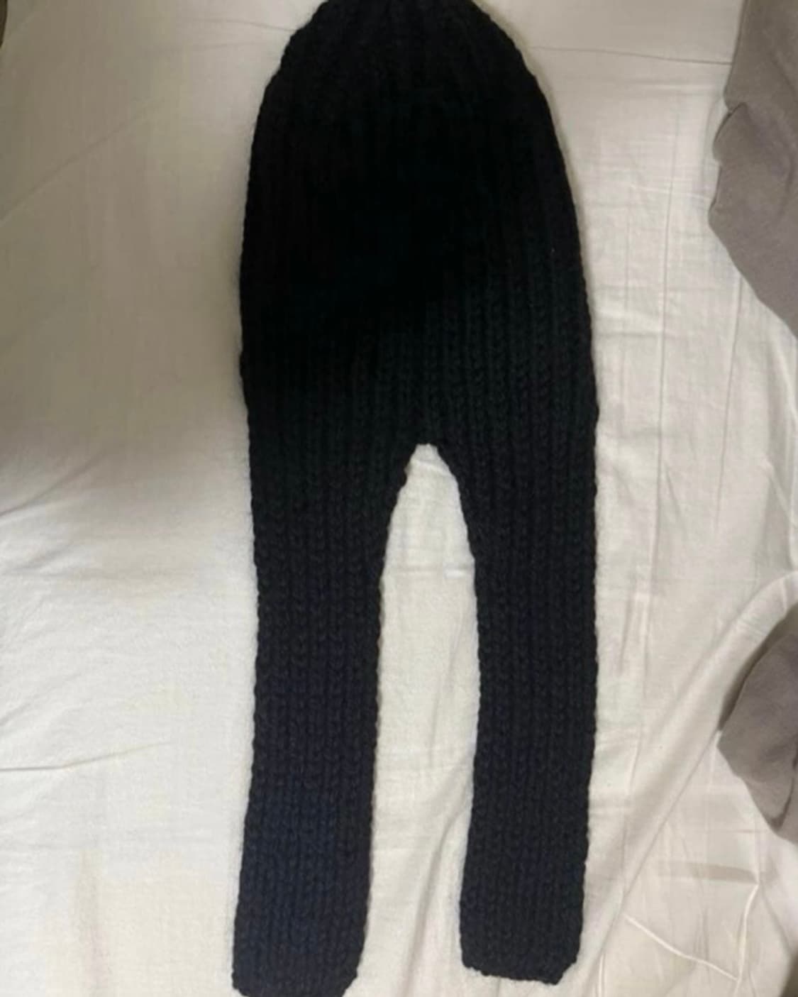 dries van noten beanie 모헤어 울 타이 비니 상품이미지6