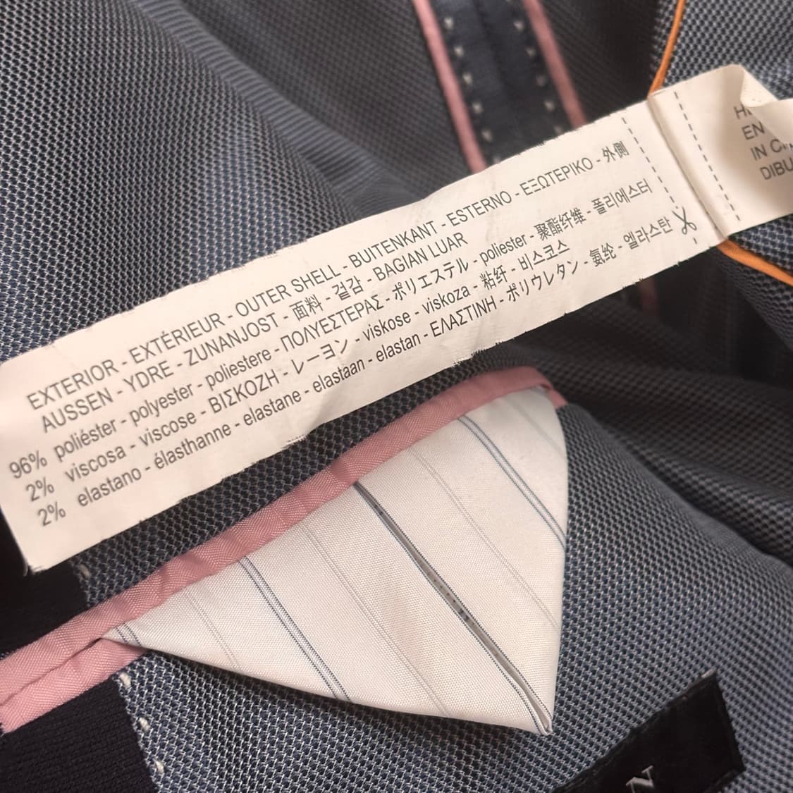 ZARA 자라 편안한 스판 캐주얼 자켓 105 체크 가성비 상품이미지8