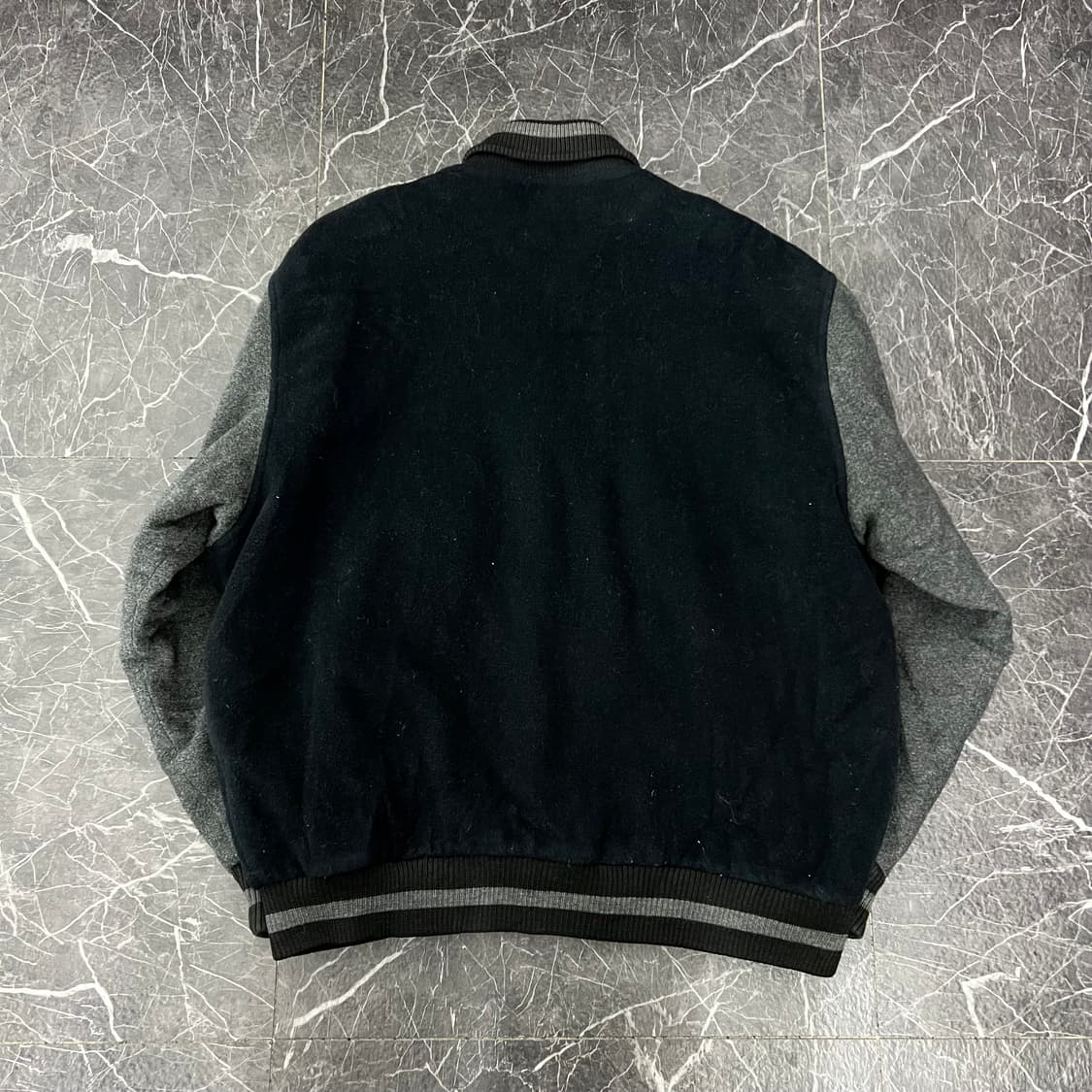 나이키 90s 삼나스포츠 배색 모직 스타디움 바시티 자켓 상품이미지3