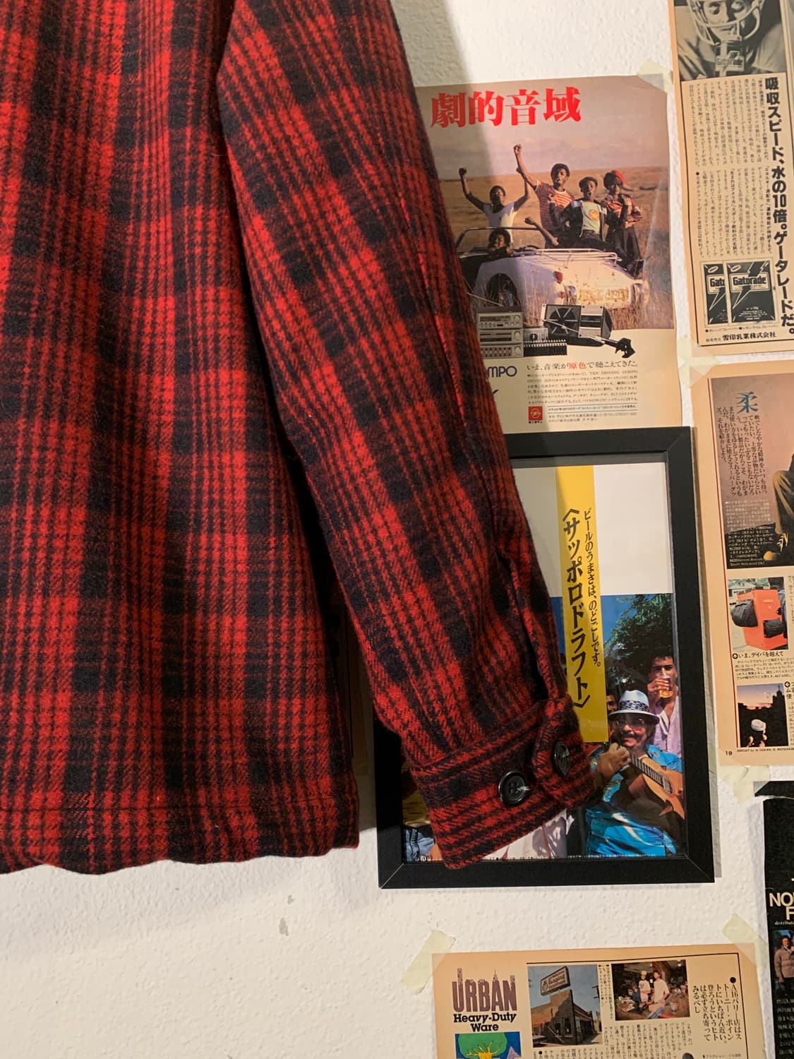 토요엔터프라이즈 헨리리어 타탄체크 자켓 상품이미지5