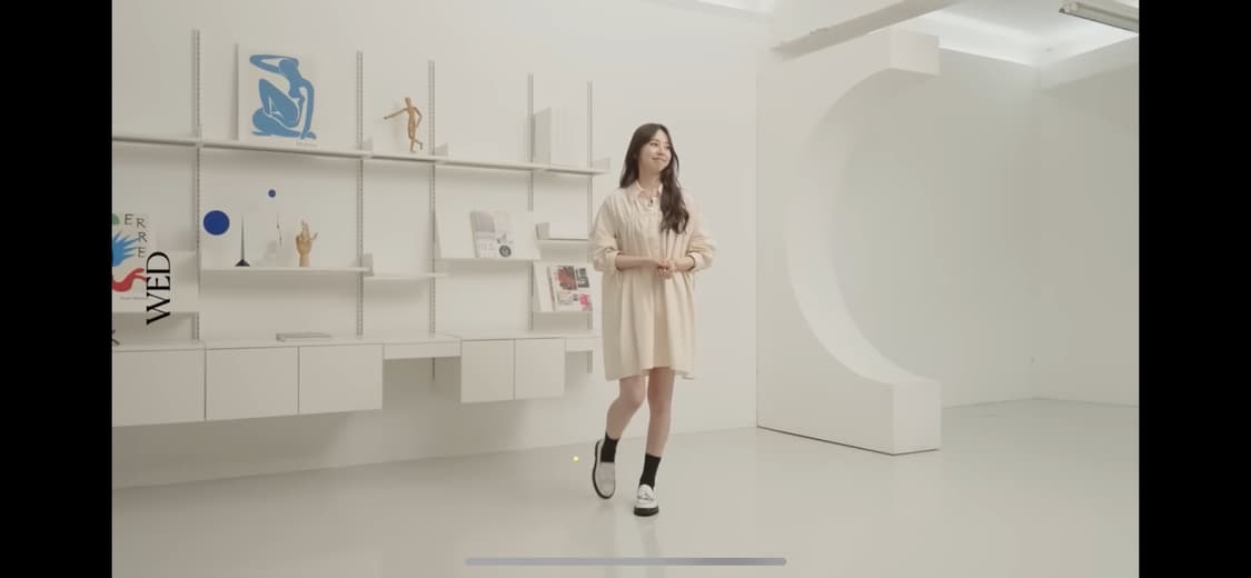 zara 셔링셔츠원피스 (안소희 착용) 상품이미지5