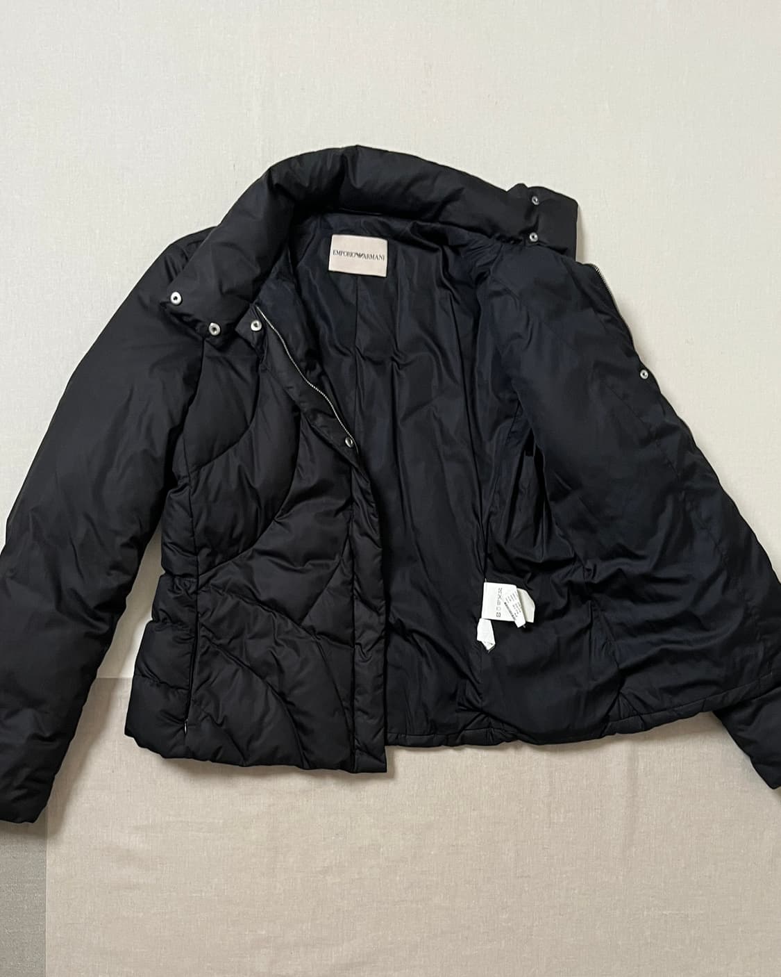 알마니 커브 퀼팅자켓 emporio armani puffer 패딩 상품이미지3