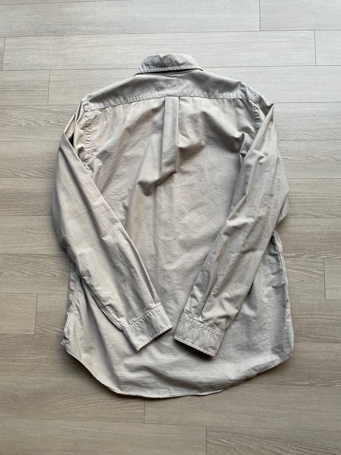 폴로 가먼트다이 옥스포드 셔츠 포그 그레이 상품이미지2