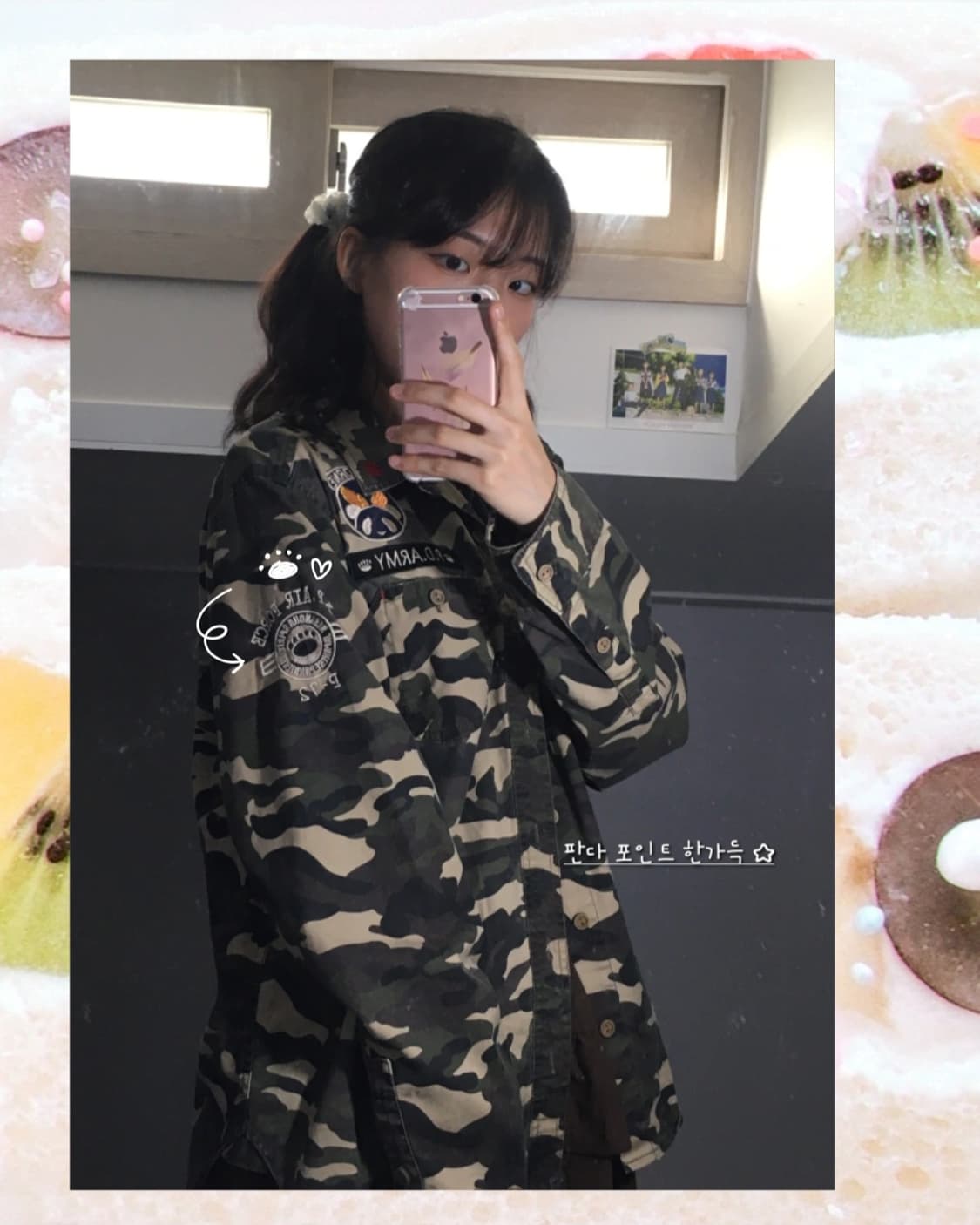 판다이스타 pandiesta japan 카모플라쥬 셔츠 상품이미지3