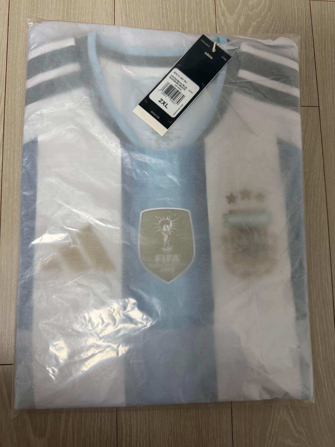 25-26 아르헨티나 홈 어센틱 국내2XL 판매 상품이미지1