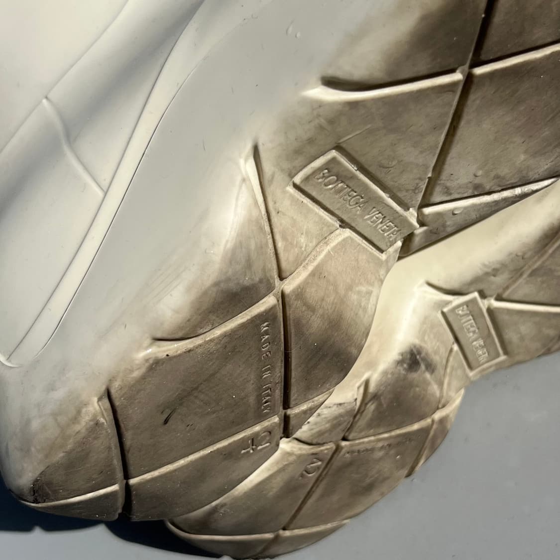 보테가베네타 퍼들부츠 크림 상품이미지7