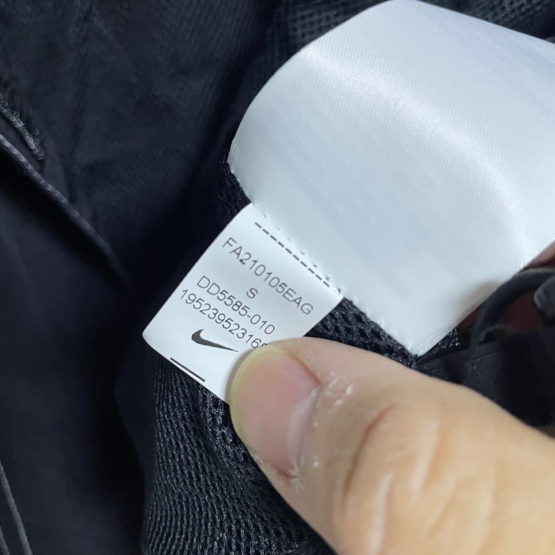 나이키 스우시 리펠 우븐 점퍼 DD5585-010 S  상품이미지9