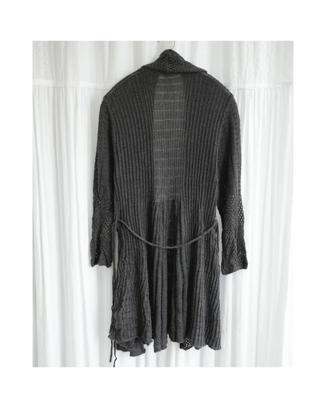 Federico grey cardigan 상품이미지4