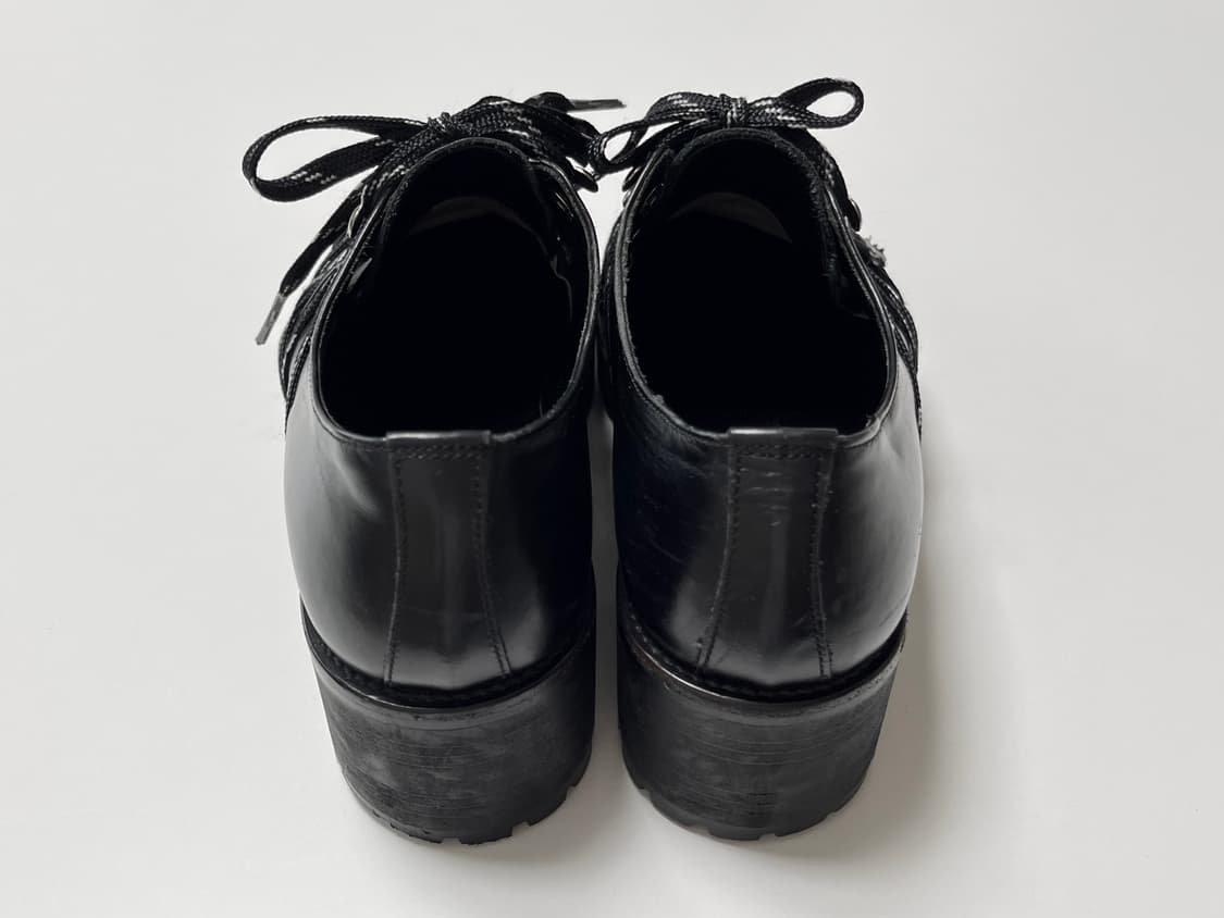 요지야마모토 레이스업 슈즈 힐 구두 245~250 상품이미지6