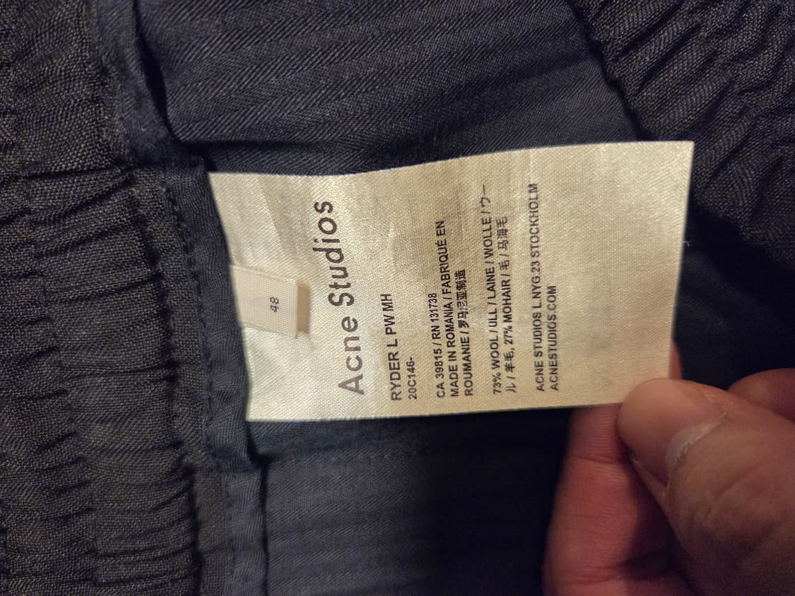 Acne studios 슬랙스 상품이미지3
