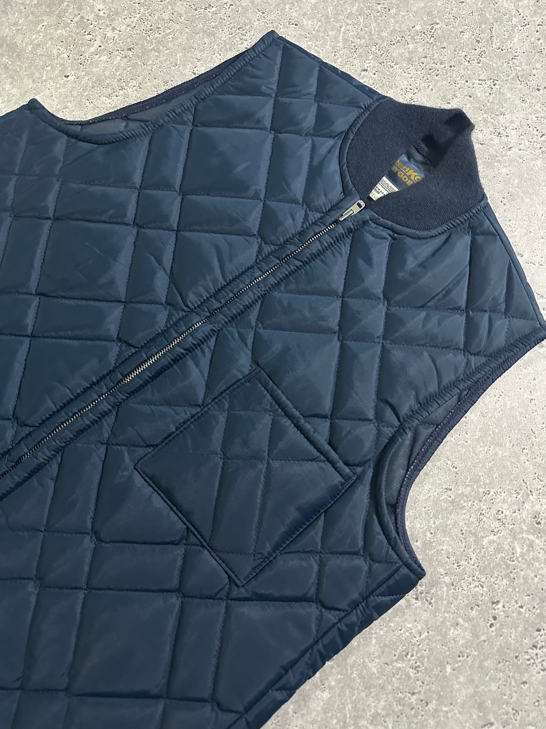 80s USA OshKosh  퀄팅 베스트 상품이미지1